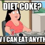 diet coke woman
