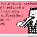 eat the junk food