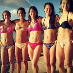 5 of us snorkeling